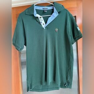 Paul & Shark yachting/sailing polo green size Large